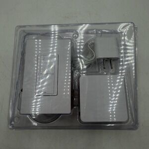 Lutron Caseta P-BDG-PKG1W Wireless Dimmer Kit with Smart Bridge - White